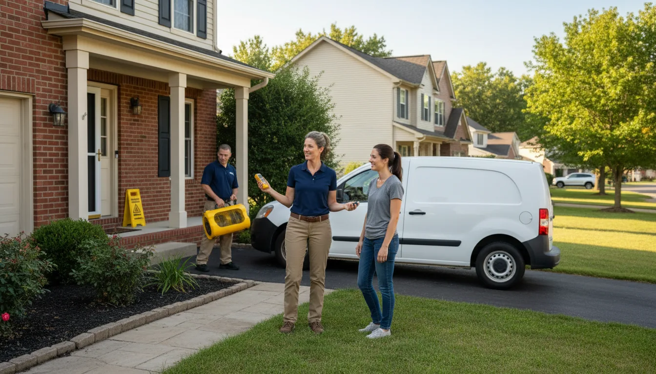 Water restoration image for Water Damage & Restoration Services in Harpers Ferry, IA